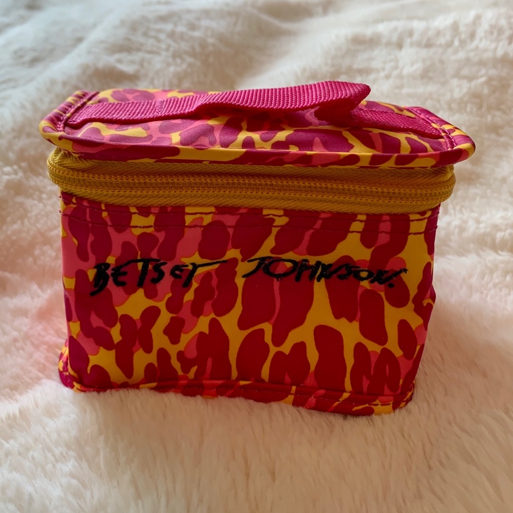 BRAND NEW BETSEY JOHNSON Leopard Pouch